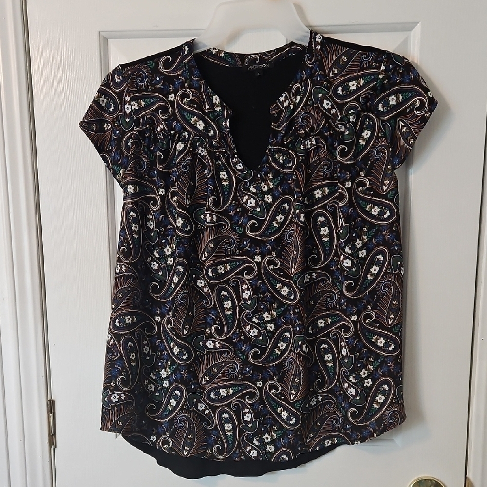 Paisley Print Women's Top
